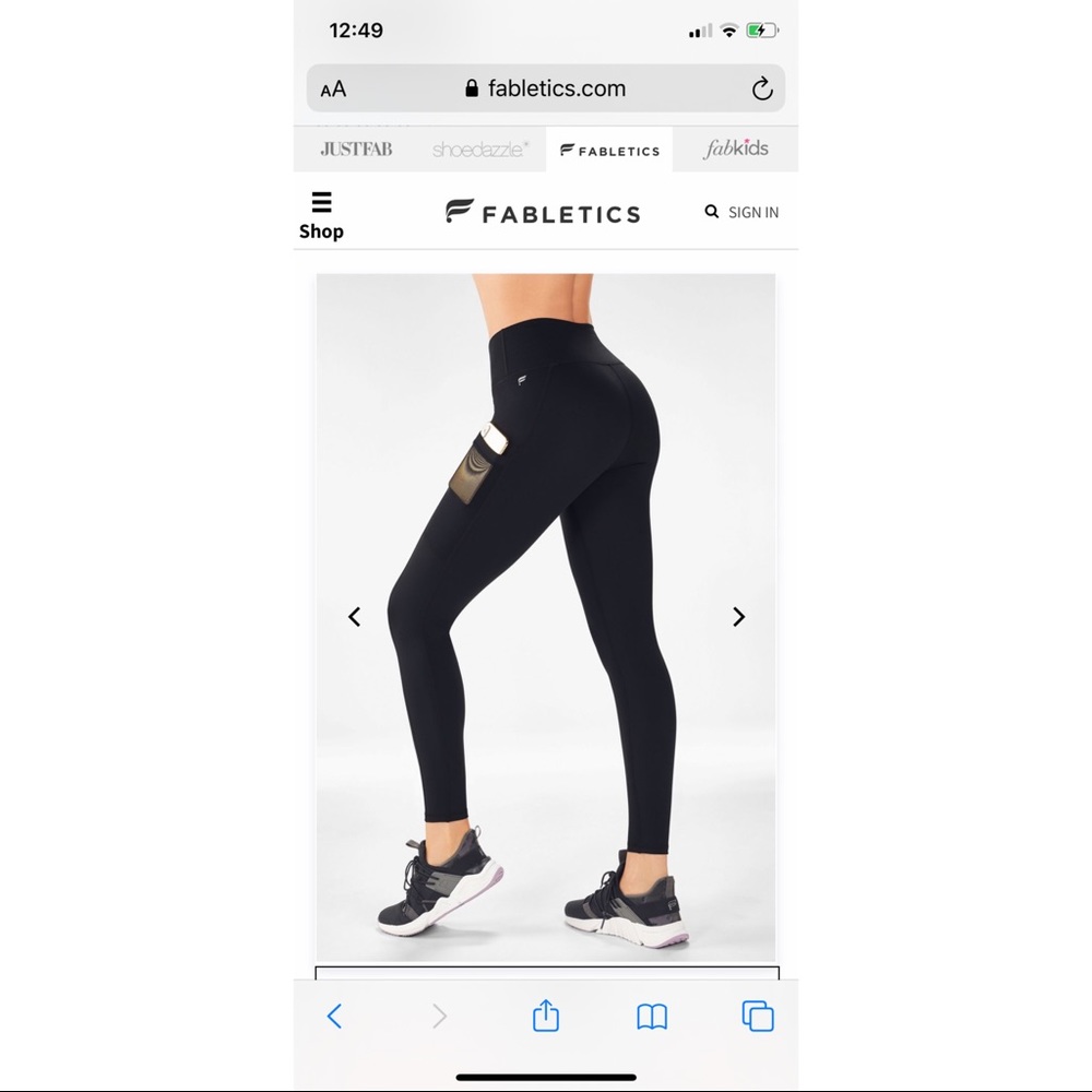 Black Leggings NWT
